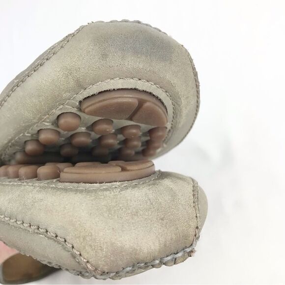 Cole Haan GRANT Canoe Gray Slip On Penny Driving Loafers - Picture 14 of 15